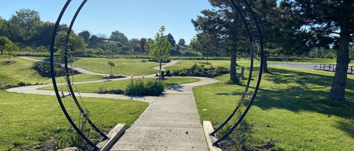 Wellness and Healing Garden Path